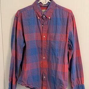 J.Crew Slim Untucked stretch Secret Wash shirt in bold plaid